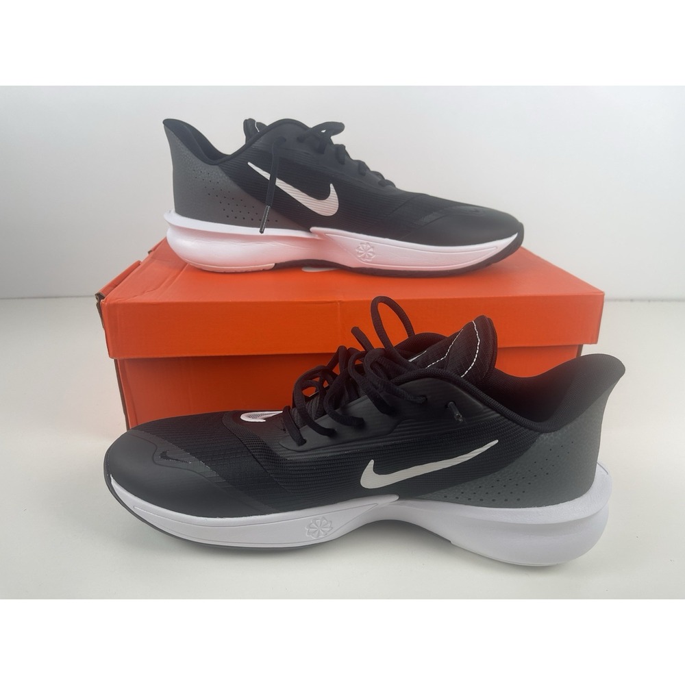 Nike Precision VII Black White Iron Grey Men Basketball Shoes FN4322-005 Size 13